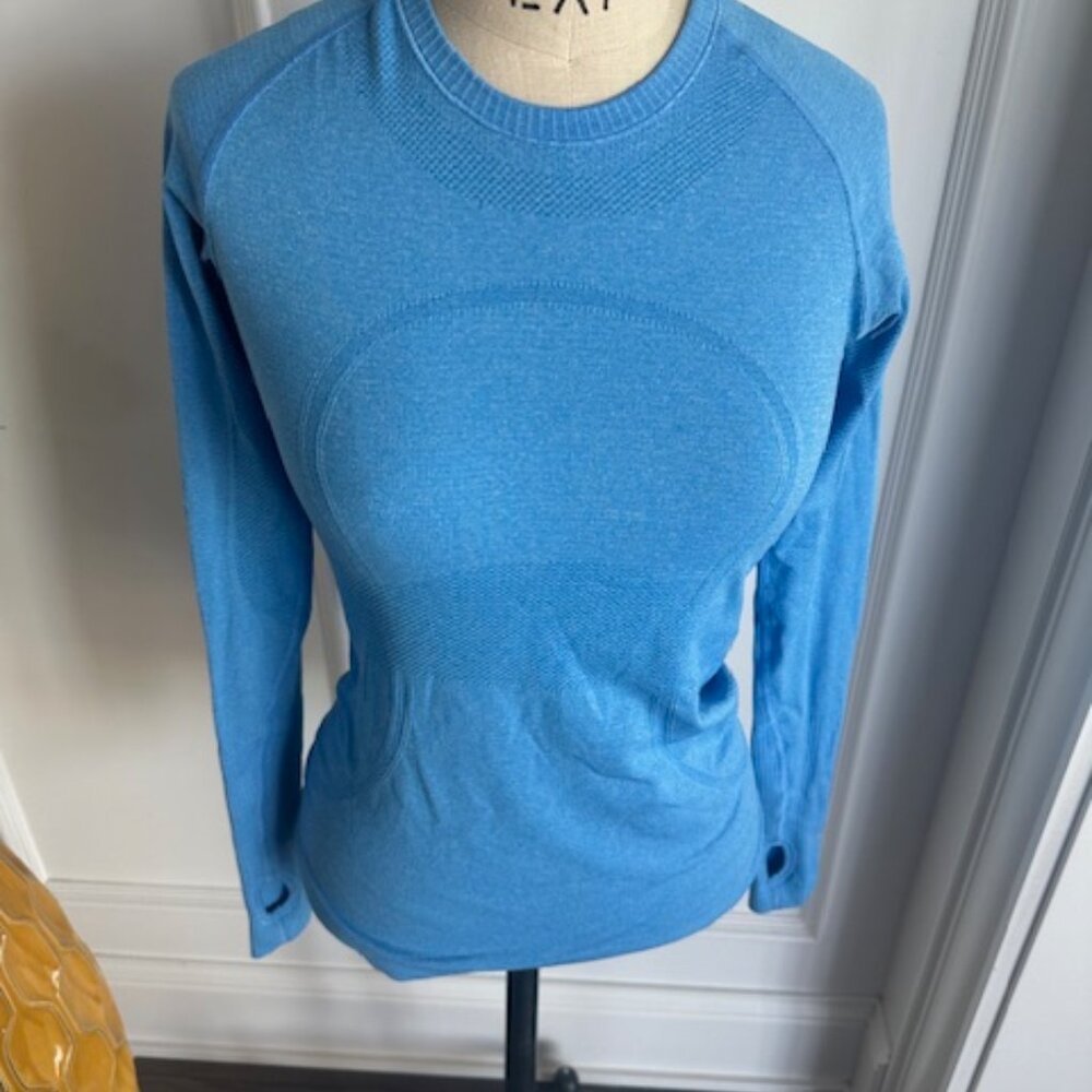 Swiftly Lululemon Tech Long Sleeve Top Size 6 - Picture 3 of 16